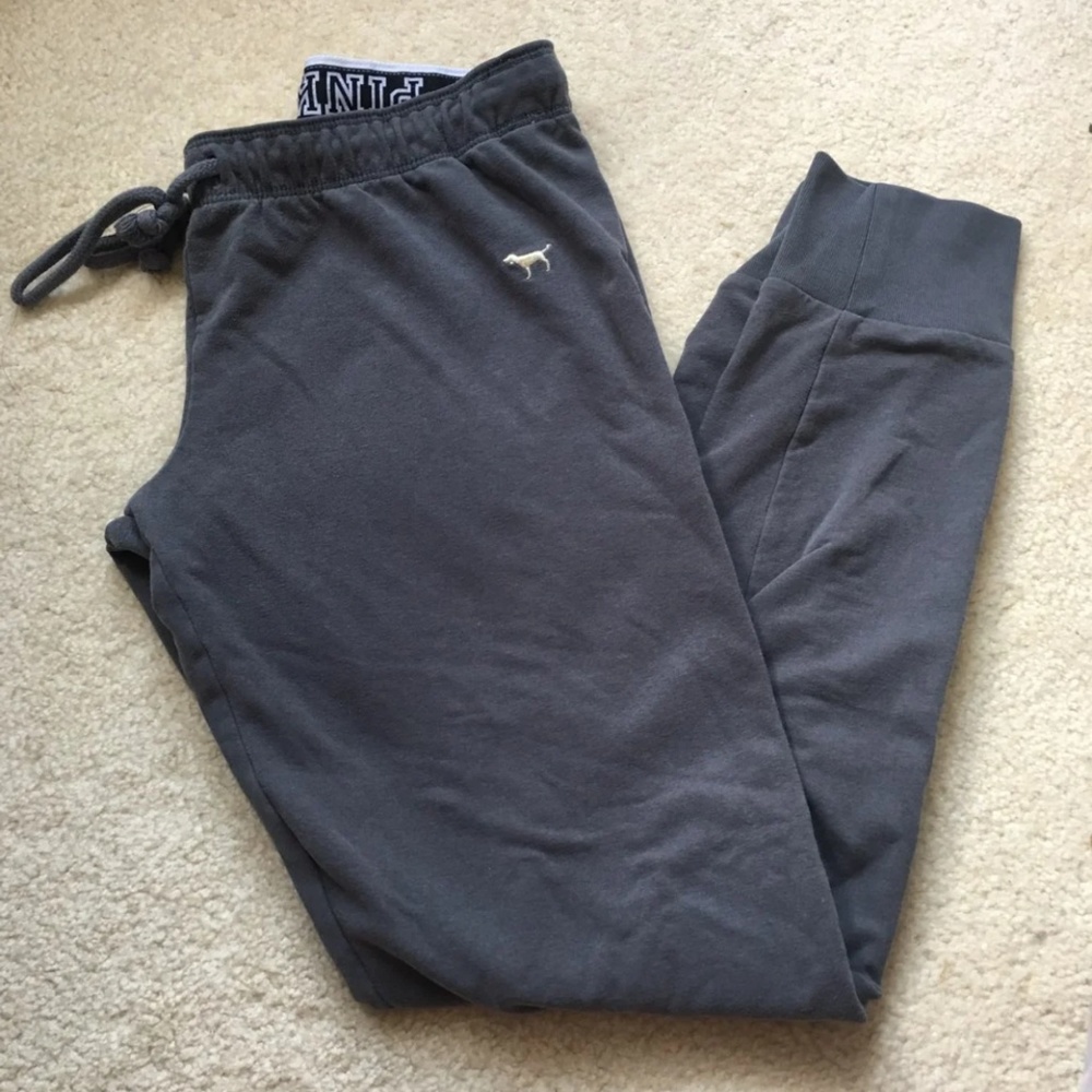 Final Price☆ vs pink gray jogger sweatpants ☆ sz s